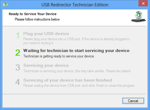 USB Redirector: Step 03 - CleanIMEI